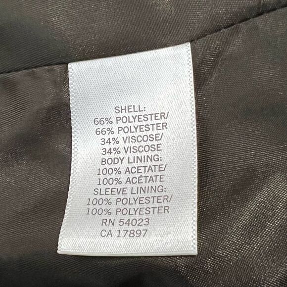 Banana Republic for Macy’s Classic Fit Men’s Gray Blazer Sz 38S Padded Shouldes - Picture 11 of 14